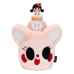 明星款coco mango儿童保温杯吸管两用可爱女宝宝小学生便携水杯子