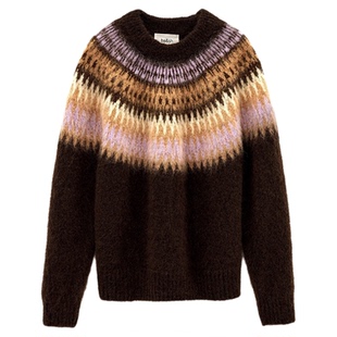 【独家惊喜盒】[杨采钰同款]bash冬季费尔岛毛衣针织衫1H25FRAI