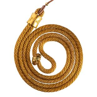 高档八股辫黄金挂绳项链绳子手工编织吊坠挂绳玉石挂脖绳吊坠配绳