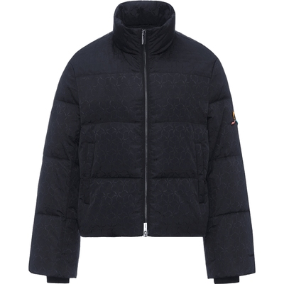 李宁1990女士老花短款羽绒服