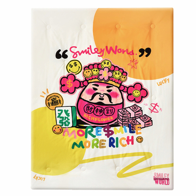 有钱花×SmileyWorld婴儿童盖毯