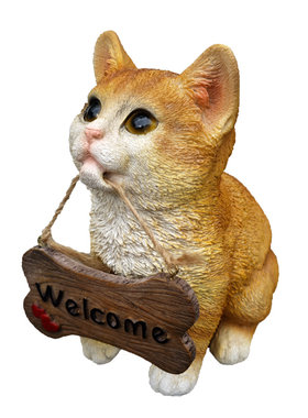 可爱治愈猫咪宠物户外摆件装饰品
