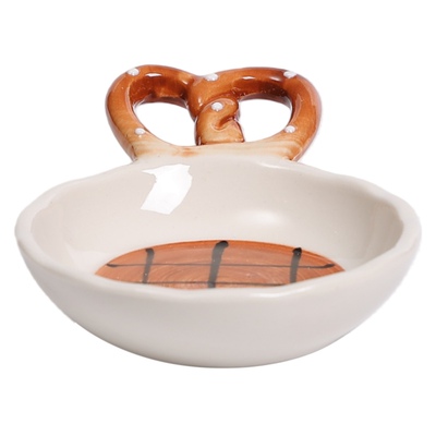 鹿谷川高颜值调料碟可进洗碗机