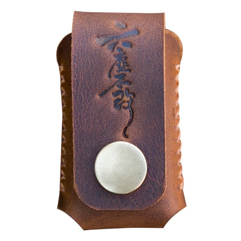 古道火机皮套保护套真皮手工