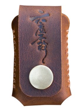 古道火机皮套保护套真皮手工