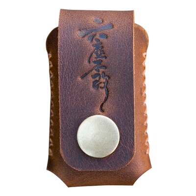 古道火机皮套保护套真皮手工