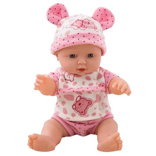 儿童仿真娃娃玩具女孩软胶婴儿睡眠宝宝会说话的智能洋娃娃布换装