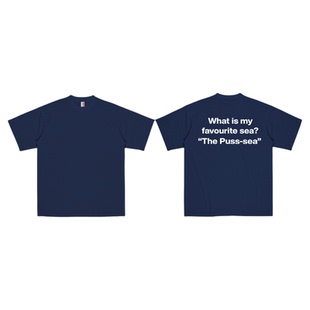 What is my favourite sea趣味英文短袖T恤夏季纯棉半袖潮小众