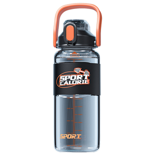 超大容量运动水杯男3000ml塑料茶水壶吸管耐高温工地防摔大号杯子