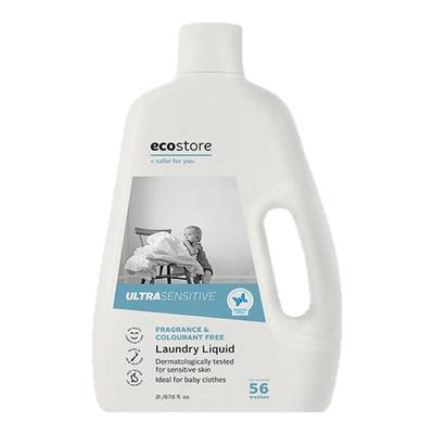 ecostore宜可诚低敏无香洗衣液儿童孕妇婴儿内衣裤专用洗涤剂2L