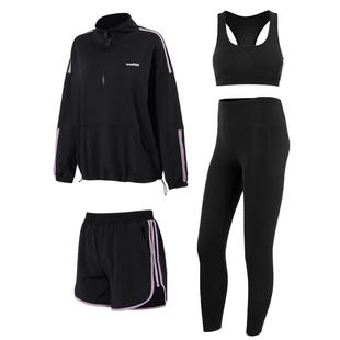 ICIB跑步运动女套装长袖秋冬季大码胖mm宽松户外高级感瑜伽健身服