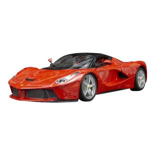 比美高1/24仿真法拉利拉法超级跑车模型合金汽车摆件收藏男孩礼物
