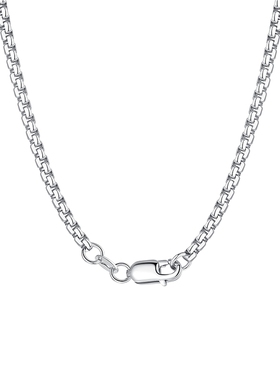 【生日礼物】周大生纯银项链颈链