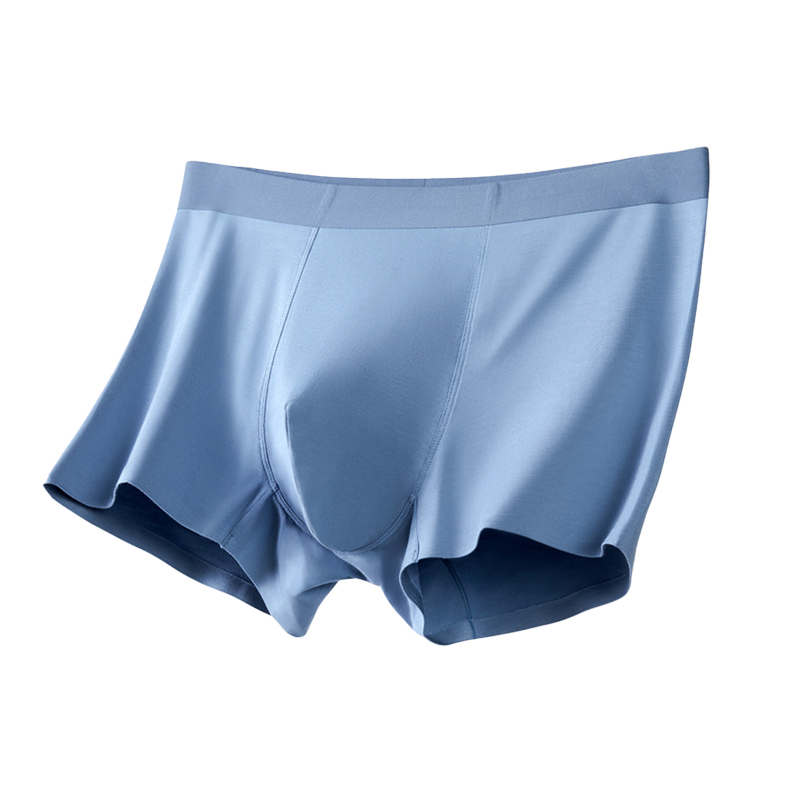 舒小朵男士内裤莫代尔男生四角内裤抗菌透气男式平角短裤大码舒朵