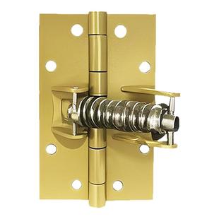 4寸阻尼弹簧合页缓冲闭门器装置隐形自动关门回弹90度直角定位