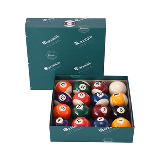 进口雅乐美水晶黑八美式台球子 中式8球tv桌球用品比利时16彩包邮