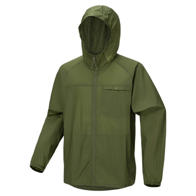 奥索卡男士连帽抗菌防晒衣春夏