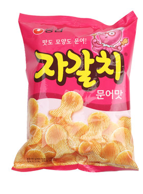 农心韩国章鱼90g海鲜进口虾条