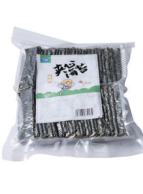 山海乐夹心海苔脆125g芝麻海苔脆孕妇儿童即食零食大片袋装大包装