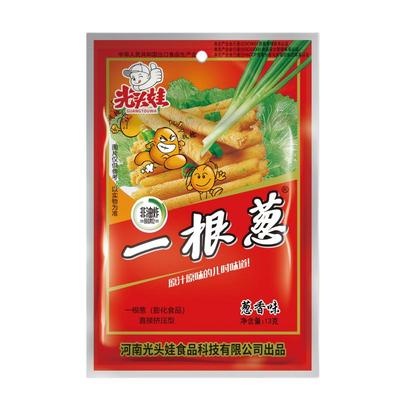 经典一根葱光头娃甘师傅膨化食品