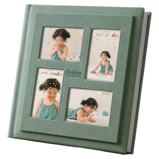 宝宝相册本儿童成长照片打印成纪念册定制制作影集diy高级感相簿