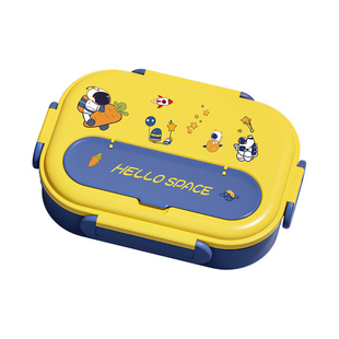 316不锈钢分格保温饭盒小学生专用餐盒儿童带饭便当餐盒初中生碗L