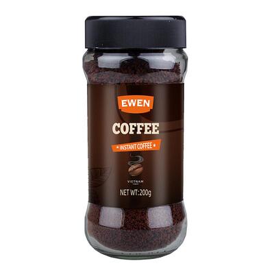 意文速溶咖啡200g越南进口黑咖啡