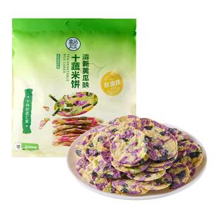 盒马 十蔬米饼清新黄瓜味 480g（内含约6小包）