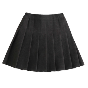 2025春秋季新款女童制服裙儿童百褶裙中大童高腰短裙显瘦a字裙子