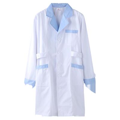 俏护士白大褂长袖男女白大衣夏季