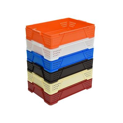 塑料长方形水果加厚镂空周转框