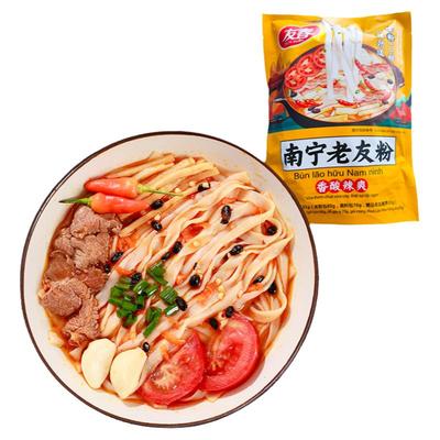 老友粉南宁扁粉速食嗦米粉广西特产老友酸笋配料包干切粉宽粉河粉