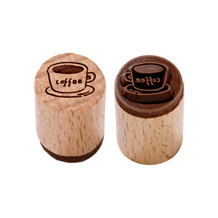 小小面包迷你手帐印章高颜值ins可爱卡通图案手工diy打卡边框装饰