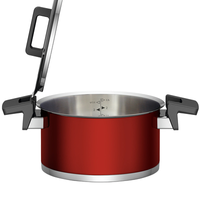 平底家用不锈钢汤锅Woll