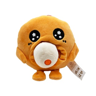 武汉过早油饼包烧麦毛绒解压玩偶公仔挂件武汉文创旅游纪念品礼品