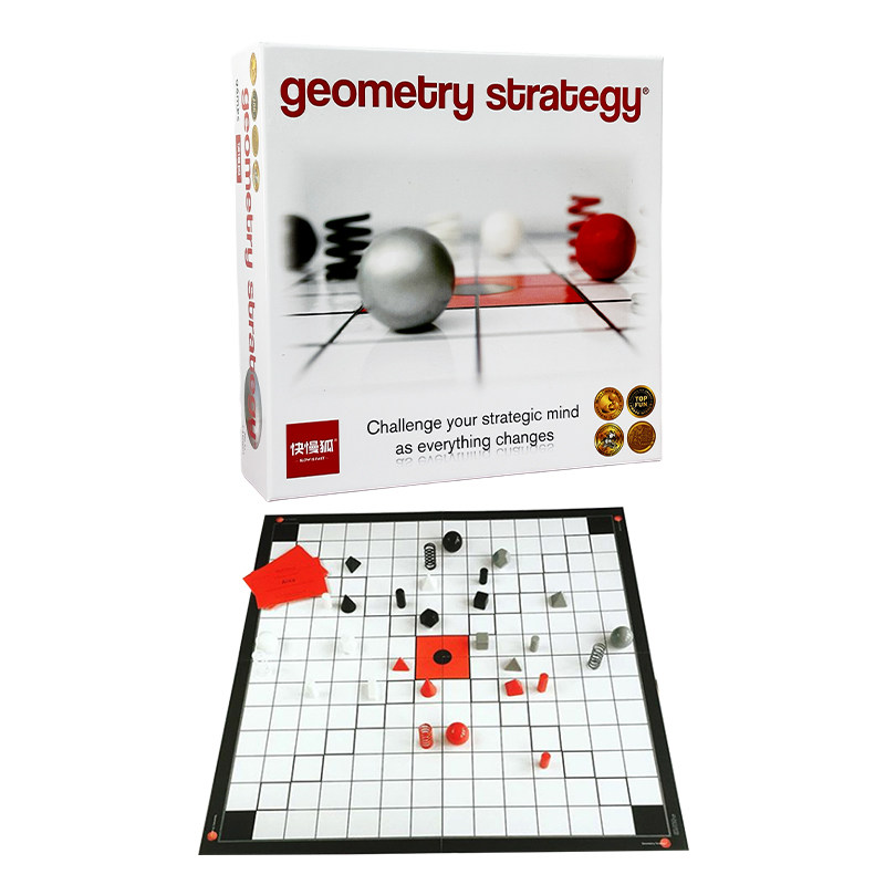 快慢狐瑞典Geometry Strategy几何策略 儿童逻辑思维训练益智桌游