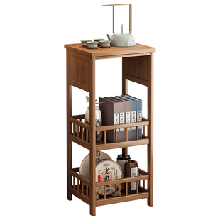 客厅茶几小型多层沙发旁茶桌置物收纳架子简易茶叶茶具储物小茶台