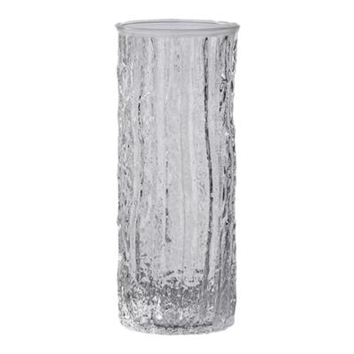 加厚ins风网红极冻冰川花瓶玻璃 透明插花瓶玫瑰鲜花客厅餐桌摆件