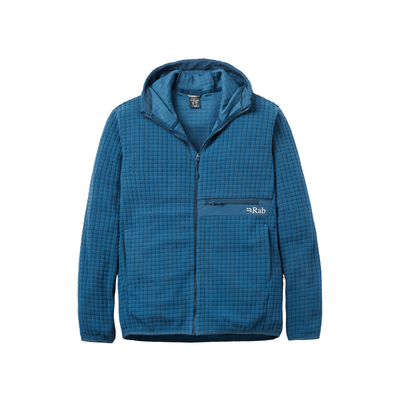 RAB睿坡男士连帽抓绒衣