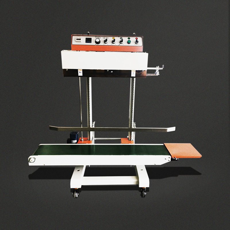 15公斤大袋加宽输送带立式连续封口机塑料薄膜复合袋PE袋封口机