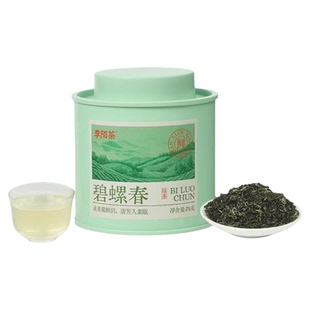 李陌茶碧螺春茶2026年新茶四川雅安高山云雾绿茶花果香自己喝罐装