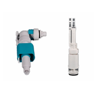 卡地尔壁挂式马桶进水阀排水阀隐藏式水箱配件上水注水阀出水阀