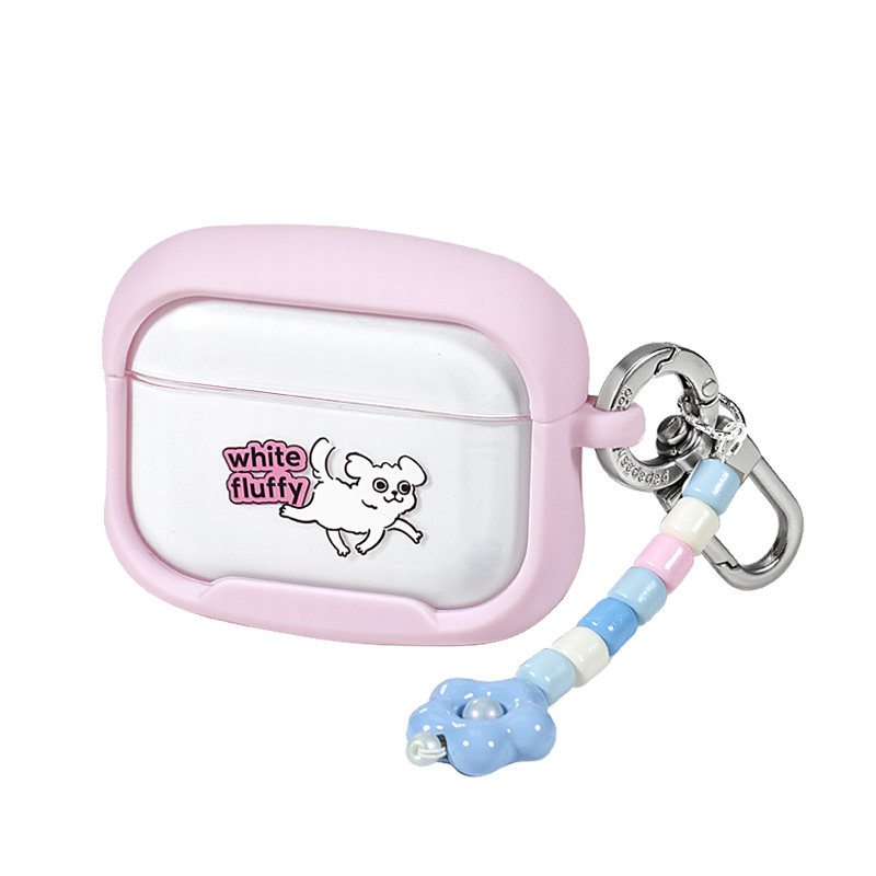 PaPaPa制造局 [彩色马卡龙] 原创设计风可爱插画原创透明耳机套airpods Pro2保护套4代保护套壳airpo