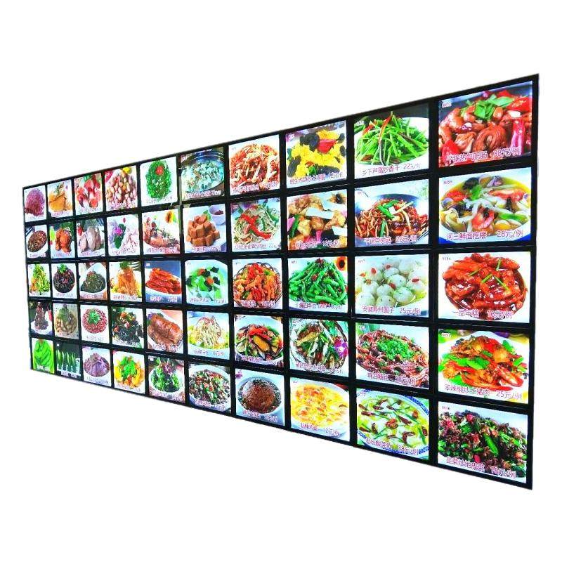 饭店led点菜牌磁吸菜品展示灯箱
