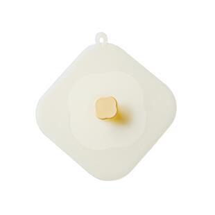 树可花砖方形硅胶杯盖单卖通用万能水杯盖子陶瓷马克杯茶杯杯子盖