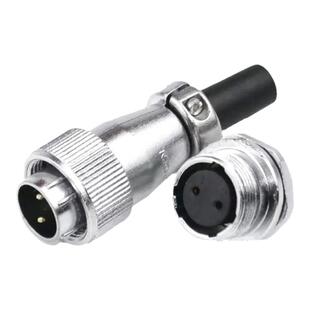 ZHQCN国如航空插头插座WS20-二芯3芯4针6P7-15线开孔20mm电连接器