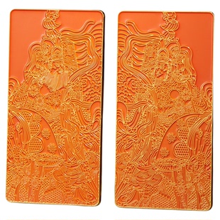 2026马年门神文创烤漆冰箱贴门神丙午岁传统文化美术金属材质磁吸