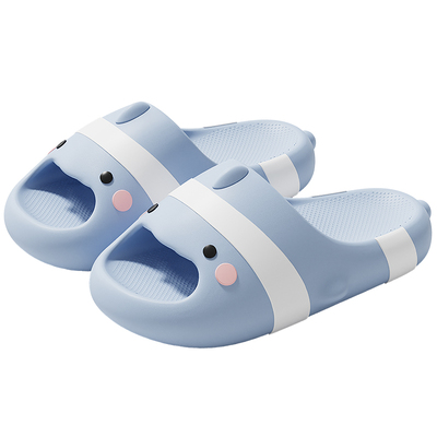 可爱小鲨鱼儿童拖鞋女童家居亲子