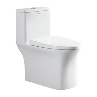 箭牌卫浴马桶虹吸式大冲力家用大口径小户型酒店卫生间抽水坐便器