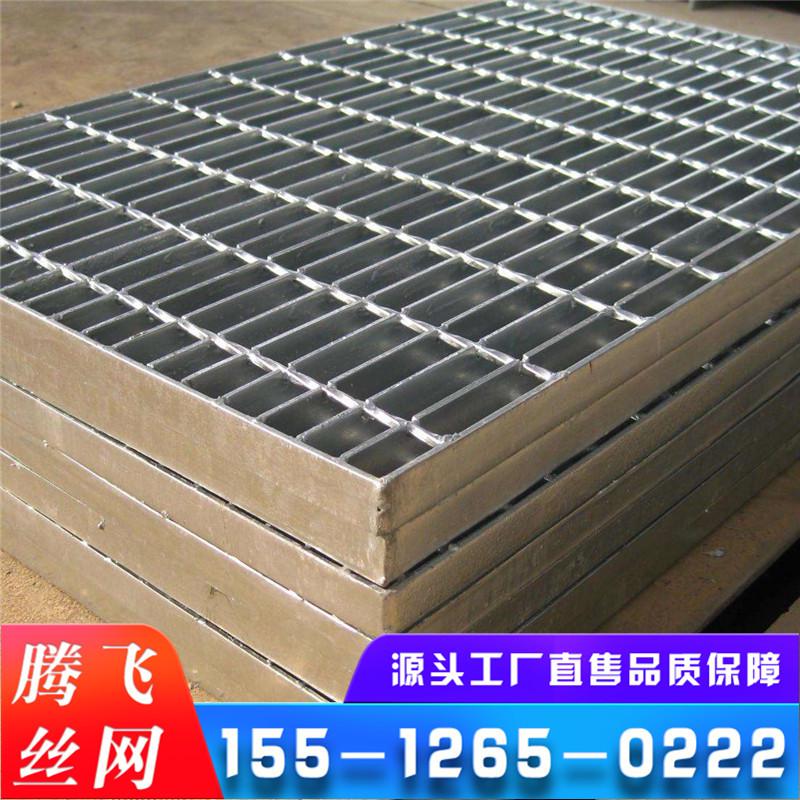 热镀锌钢格板不锈钢楼梯踏步排水沟盖板平台钢格栅地沟网格板